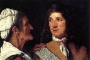SWEERTS, Michiel Young Man and the Procuress r oil painting picture wholesale